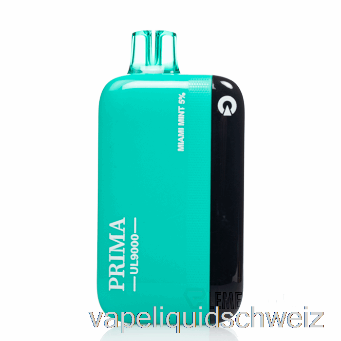 Prima Ul9000 Einweg-Miami-Mint-Vape Ohne Nikotin